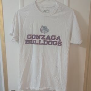 White Gonzaga Bulldogs Tee